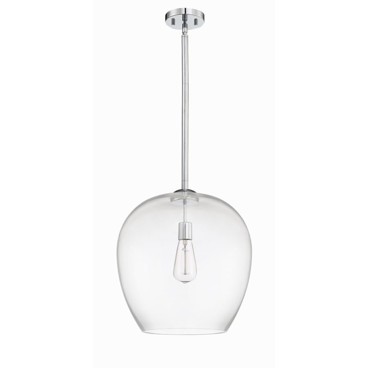 Signature Hardware Kimball 1 Light Pendant Perigold